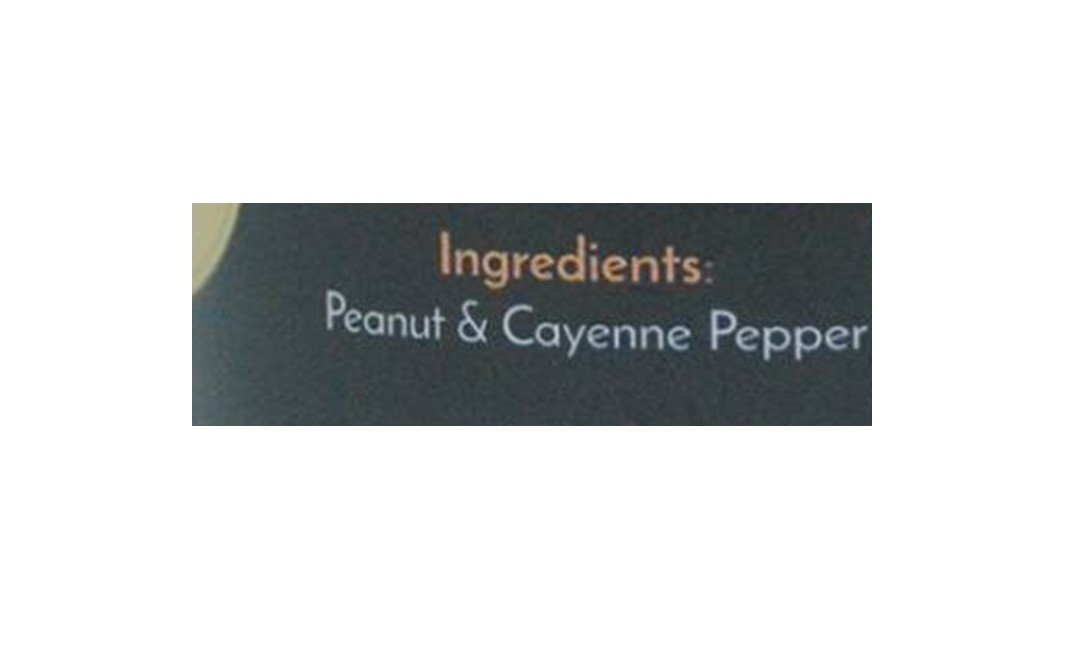 Green Canteen Spicy Peanut Butter   Glass Jar  100 grams